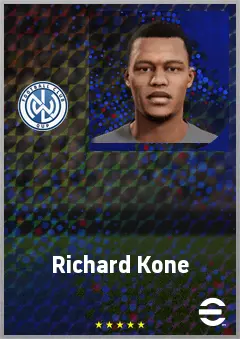 Richard Kone eFootball 2026 player card, 69 OVR CF