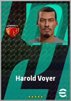 Harold Voyer eFootball 2026 player card, 68 OVR CB