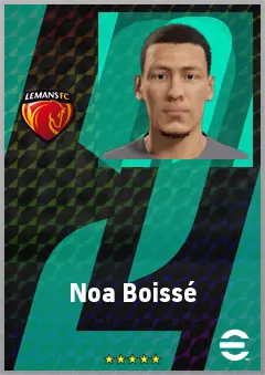 Noa Boissé eFootball 2026 player card, 66 OVR CB