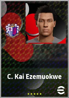 Ezemuokwe C. Kai eFootball 2026 player card, 60 OVR LB