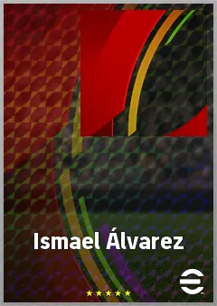 Ismael Álvarez eFootball 2026 player card, 64 OVR RWF