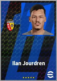 Ilan Jourdren eFootball 2026 player card, 63 OVR GK