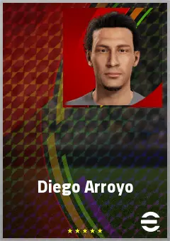 Diego Arroyo eFootball 2026 player card, 66 OVR CB