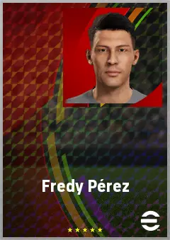 Fredy Pérez eFootball 2026 player card, 67 OVR GK