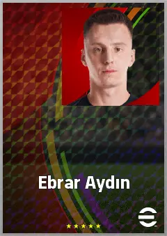 Ebrar Aydın eFootball 2026 player card, 62 OVR GK