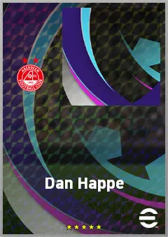 Dan Happe eFootball 2026 player card, 69 OVR CB