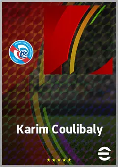 Karim Coulibaly eFootball 2026 player card, 70 OVR CB