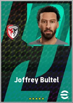 Joffrey Bultel eFootball 2026 player card, 64 OVR DMF