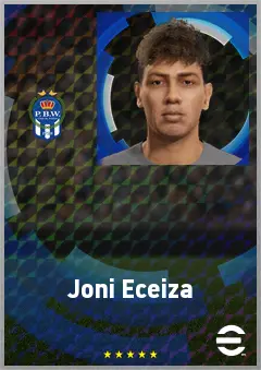 Joni Eceiza eFootball 2026 player card, 60 OVR CMF