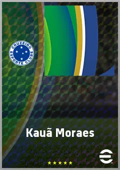 Kauã Moraes eFootball 2026 player card, 67 OVR RB