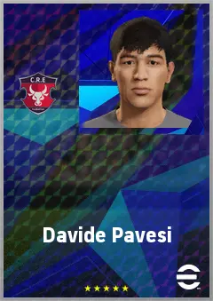 Davide Pavesi eFootball 2026 player card, 64 OVR CB