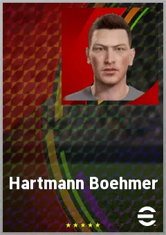 Hartmann Boehmer eFootball 2026 player card, 58 OVR CB