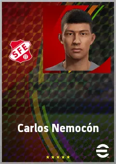 Carlos Nemocón eFootball 2026 player card, 64 OVR GK