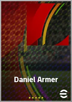 Daniel Armer eFootball 2026 player card, 63 OVR CB