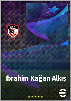 Ibrahim Kağan Alkış eFootball 2026 player card, 60 OVR GK