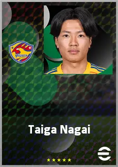 Nagai Taiga eFootball 2026 player card, 61 OVR CB