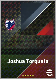Joshua Torquato eFootball 2026 player card, 63 OVR LB