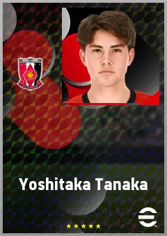 Tanaka Yoshitaka eFootball 2026 player card, 61 OVR CB