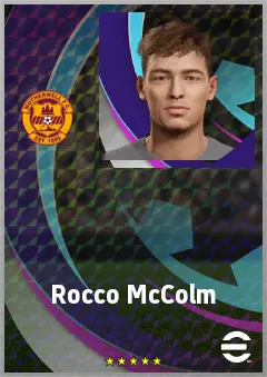 Rocco McColm eFootball 2026 player card, 60 OVR CMF
