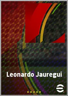 Leonardo Jauregui eFootball 2026 player card, 60 OVR RB