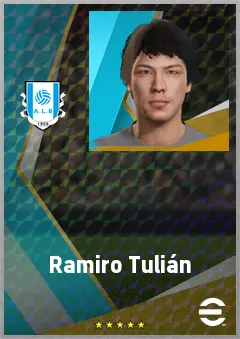 Ramiro Tulián eFootball 2026 player card, 64 OVR AMF