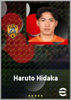 Hidaka Haruto eFootball 2026 player card, 61 OVR RB