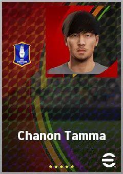 Chanon Tamma eFootball 2026 player card, 61 OVR LB