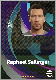Raphael Sallinger eFootball 2026 player card, 70 OVR GK
