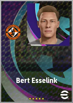Bert Esselink eFootball 2026 player card, 70 OVR CB