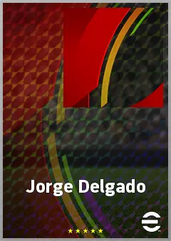 Jorge Delgado eFootball 2026 player card, 66 OVR CF