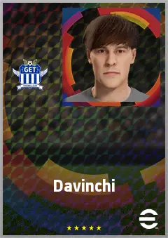 Davinchi eFootball 2026 player card, 63 OVR LB