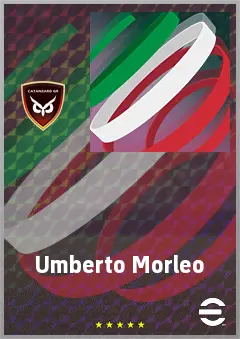 Umberto Morleo eFootball 2026 player card, 65 OVR LB