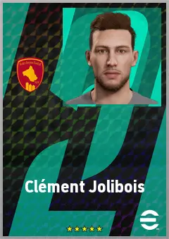 Clément Jolibois eFootball 2026 player card, 67 OVR CB