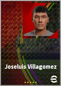 Joseluis Villagomez eFootball 2026 player card, 59 OVR LB