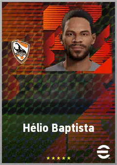 Hélio Baptista eFootball 2026 player card, 65 OVR CB