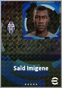 Saïd Imigene eFootball 2026 player card, 61 OVR CB