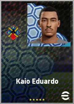 Kaio Eduardo eFootball 2026 player card, 65 OVR CF