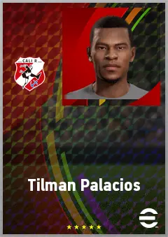 Tilman Palacios eFootball 2026 player card, 66 OVR LWF