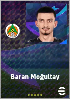 Baran Moğultay eFootball 2026 player card, 64 OVR LB