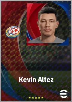 Kevin Altez eFootball 2026 player card, 66 OVR AMF