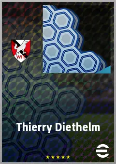 Thierry Diethelm eFootball 2026 player card, 63 OVR CB