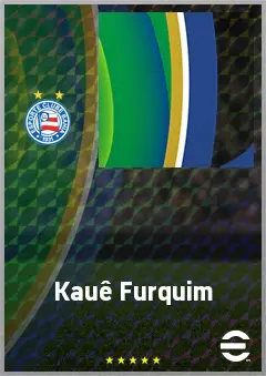 Kauê Furquim eFootball 2026 player card, 66 OVR RWF