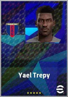 Yael Trepy eFootball 2026 player card, 60 OVR SS