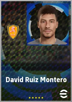 David Ruiz Montero eFootball 2026 player card, 64 OVR LB