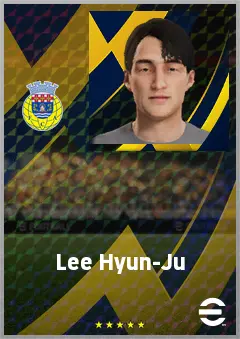 Lee Hyun-Ju eFootball 2026 player card, 67 OVR AMF
