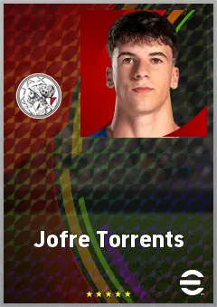 Jofre Torrents eFootball 2026 player card, 66 OVR LB