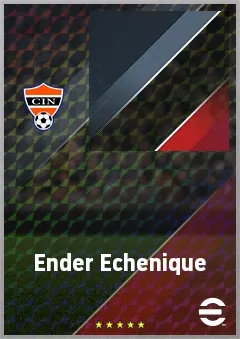 Ender Echenique eFootball 2026 player card, 70 OVR RWF