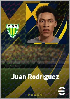 Juan Rodríguez eFootball 2026 player card, 61 OVR DMF
