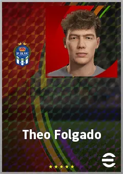 Theo Folgado eFootball 2026 player card, 61 OVR GK
