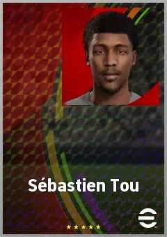 Sébastien Tou eFootball 2026 player card, 66 OVR GK